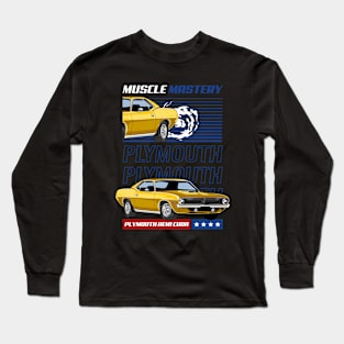 Retro 1970 Hemi Cuda Long Sleeve T-Shirt